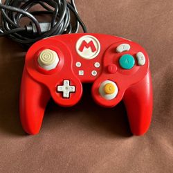 Wired Mario GameCube Controller For Nintendo Switch