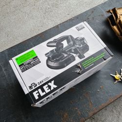 (Open Box) FLEX 24V Compact 2-1/2 Inch Portable Band Saw Variable Speed Tool Only FX2331-Z