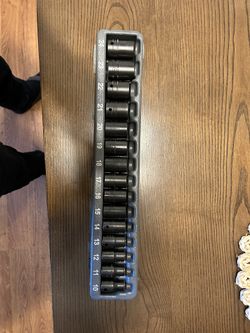 Snap on socket set
