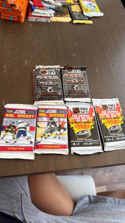 Unopened Hockey Card Packs