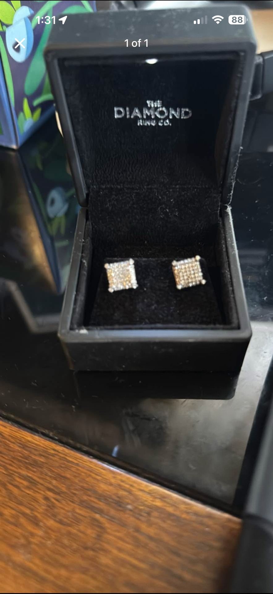 Diamond earrings