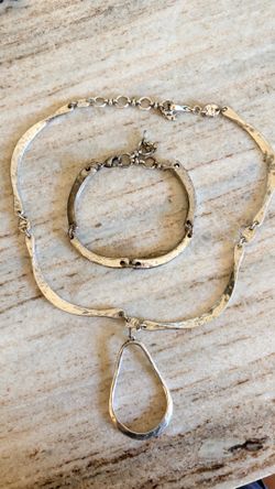 Matching necklace/bracelet