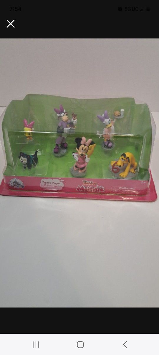 Minnie Mouse 6 Pc Playset-Disney Junior