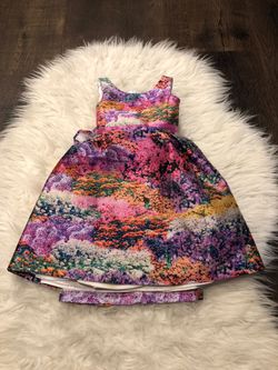 Floral baby girl dress 2t