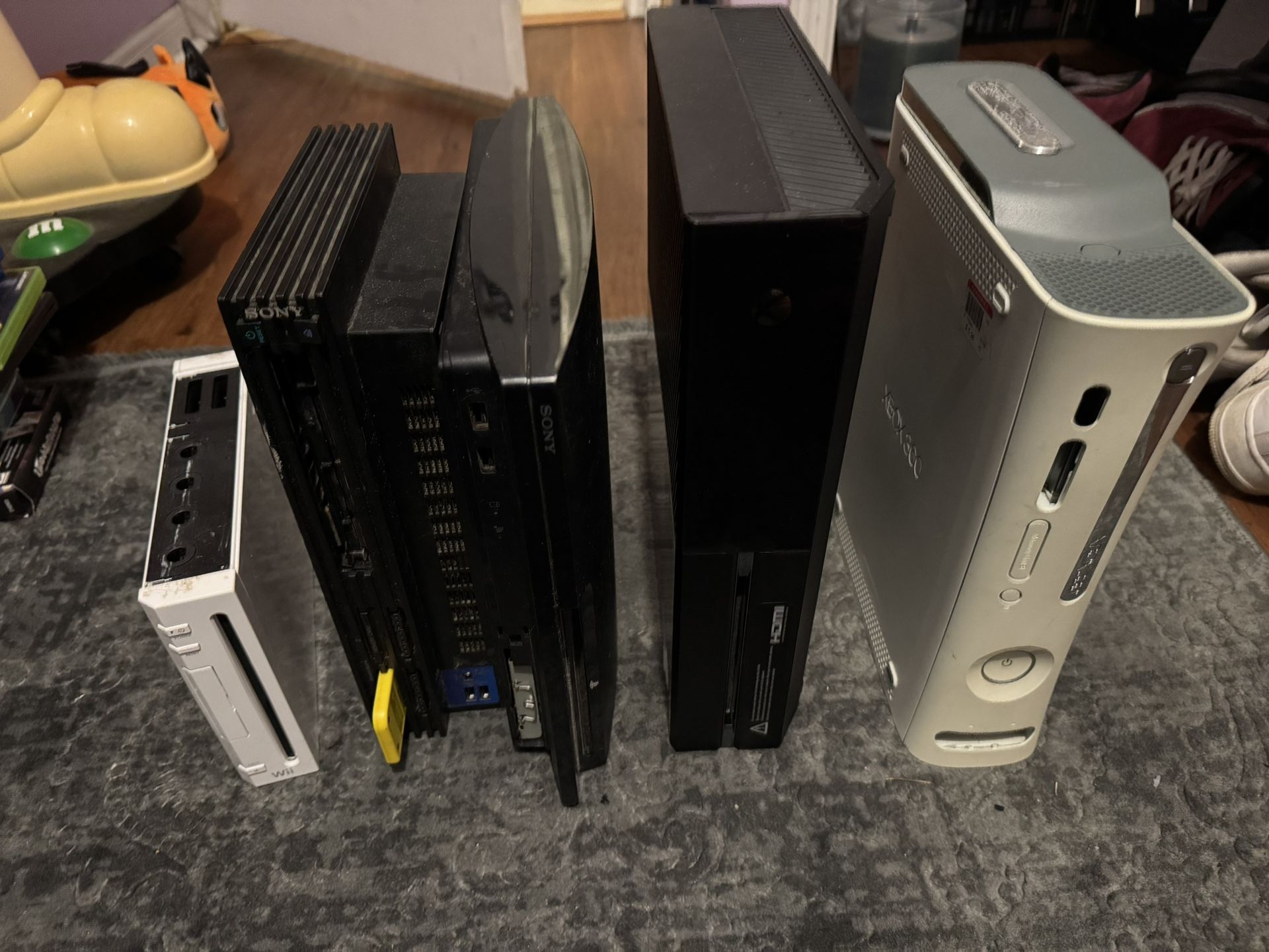 5 console game lot xbox playstation nintendo