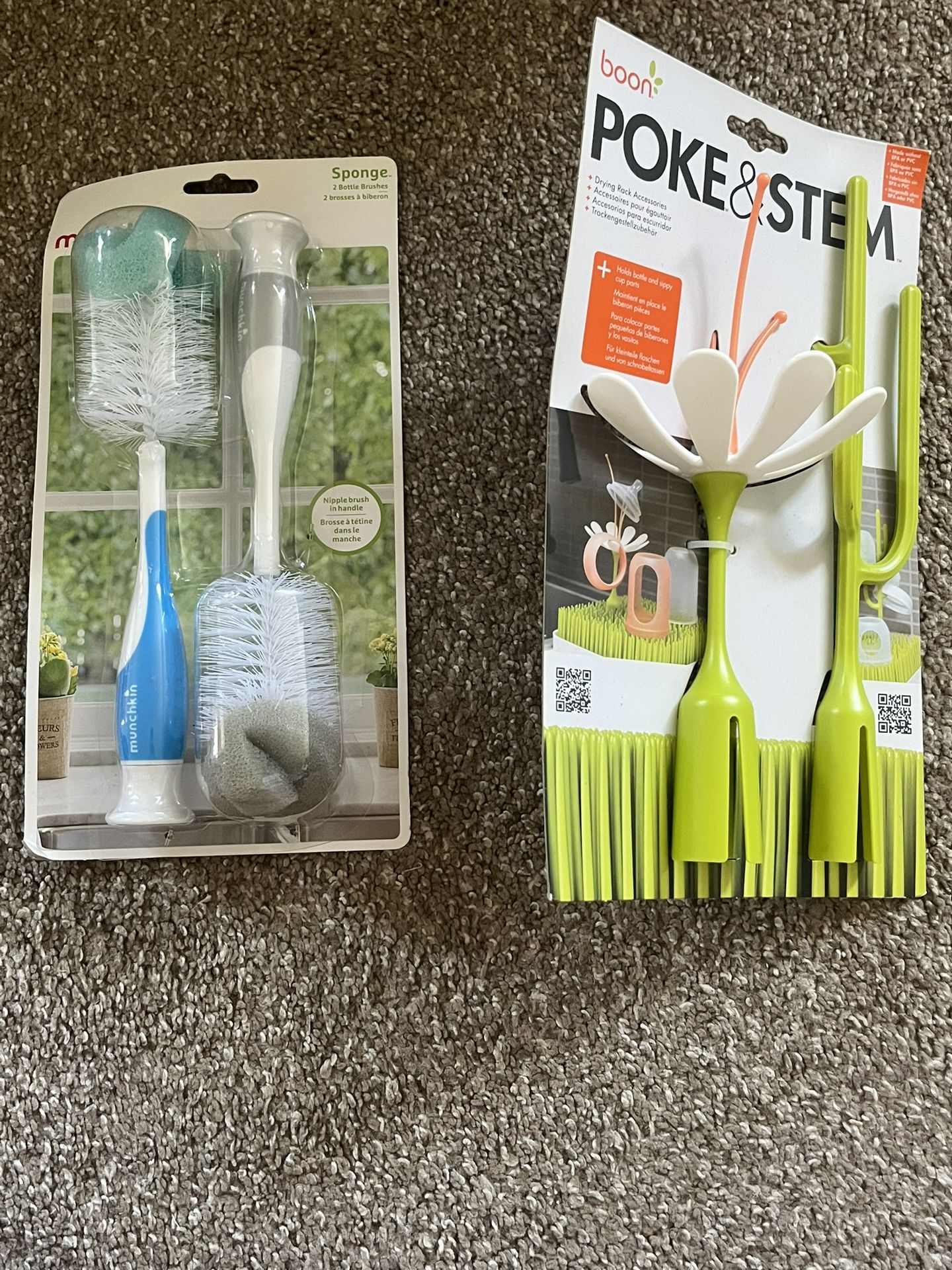 Bottle Brushed And Drying Rack