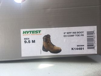 Steel toe men’s boots 9.5