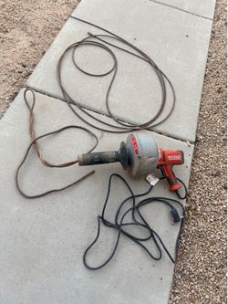 Rigid K-45AF 3/4” - 2.5” Heavy-Duty Drain Cleaning Autofeed Snake Auger Gun
