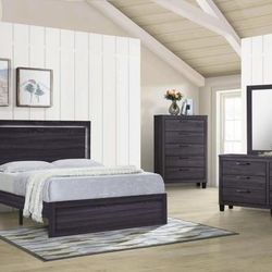 Bedroom Set Come With 7 Pieces And All Come Um Box - Deliberou Available