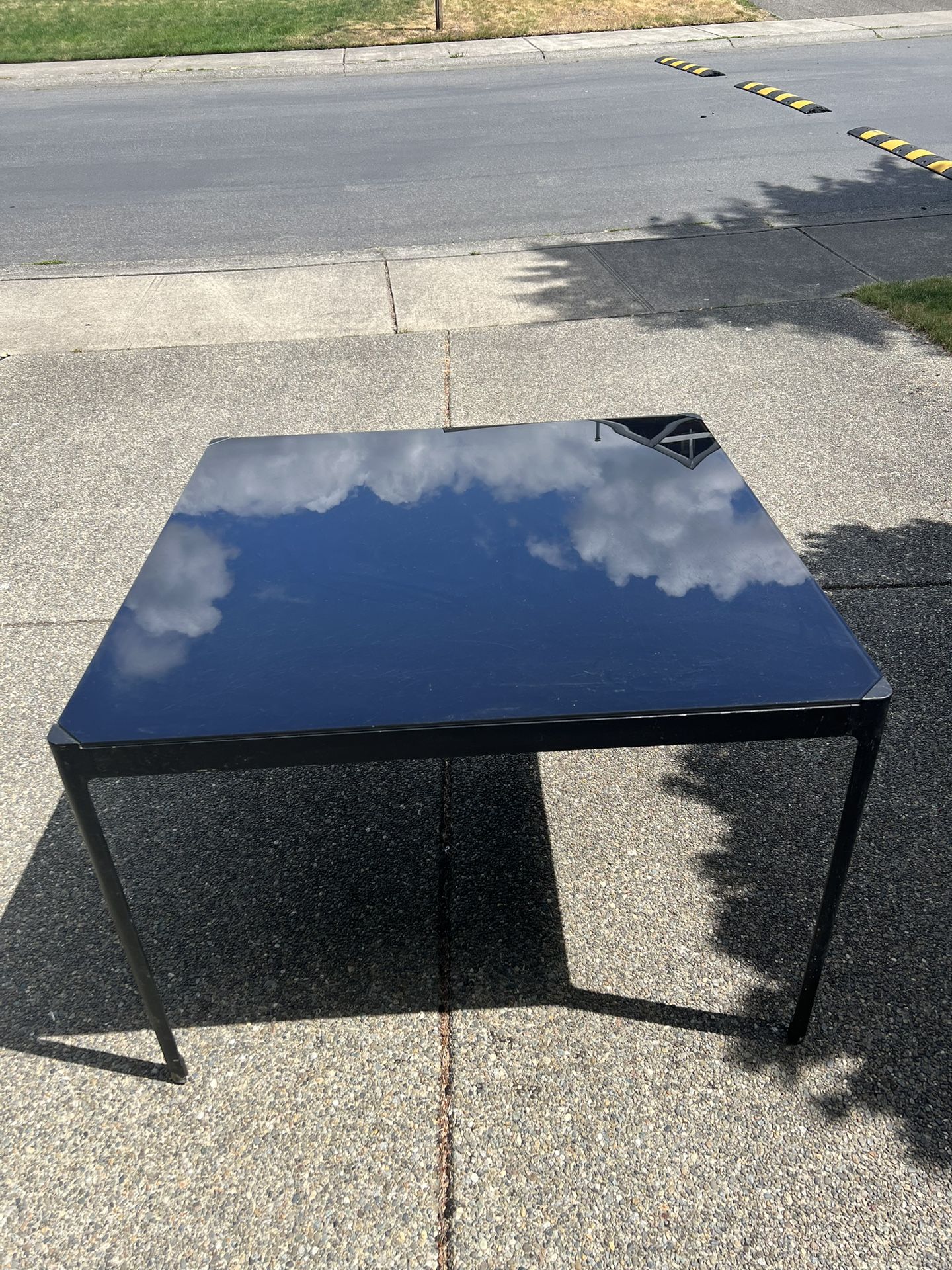 IKEA Norrsten Tempered Glass Dining Table