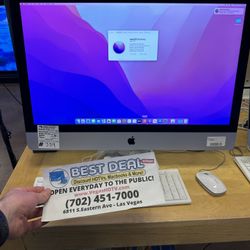 Apple 27” iMac - 3.4 Quad Core i5 - 1.03TB Fusion - 8GB of RAM - 2017