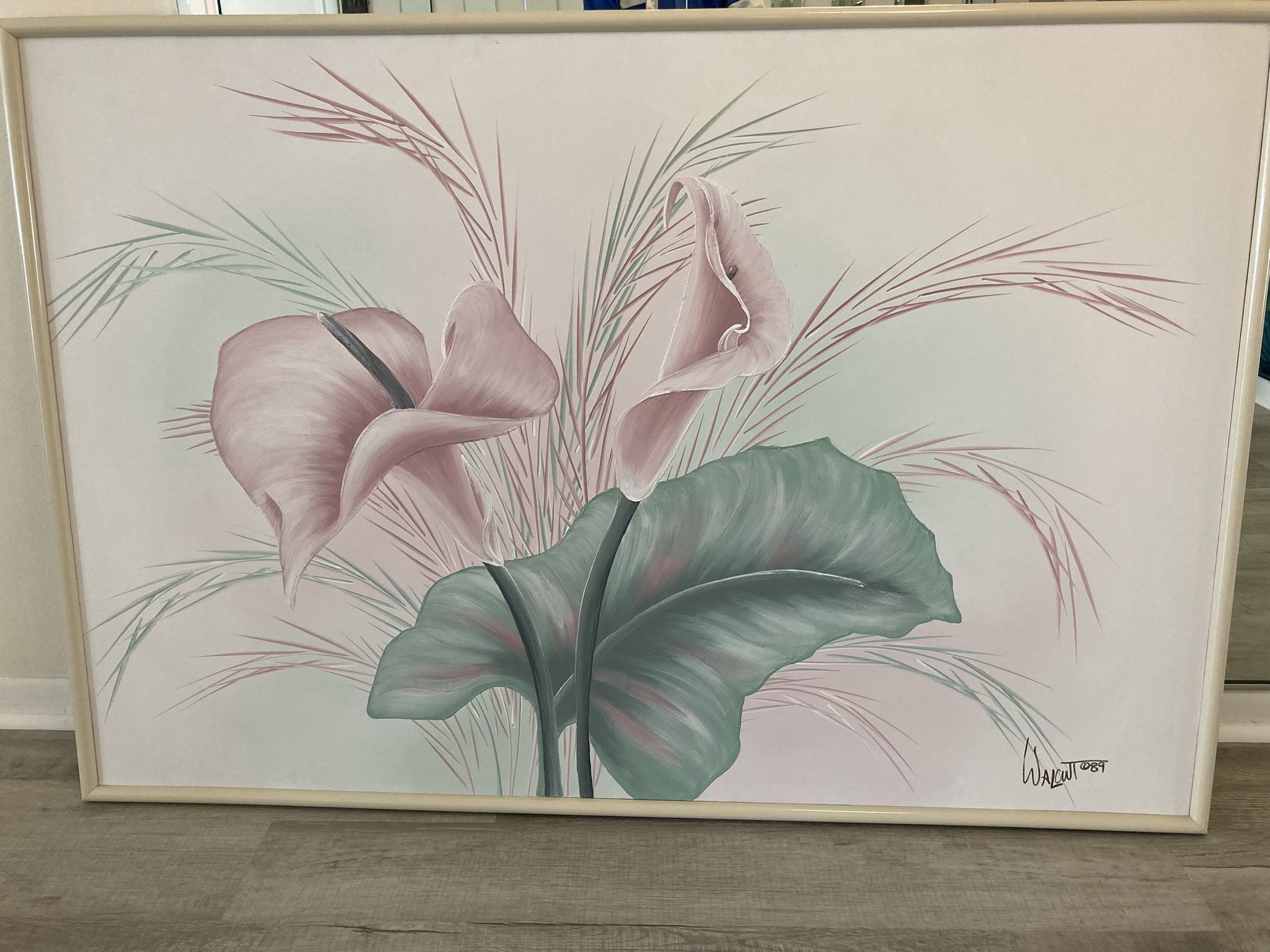 Nice Pastel Flower Painting
