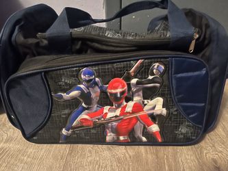 Power ranger duffle bag