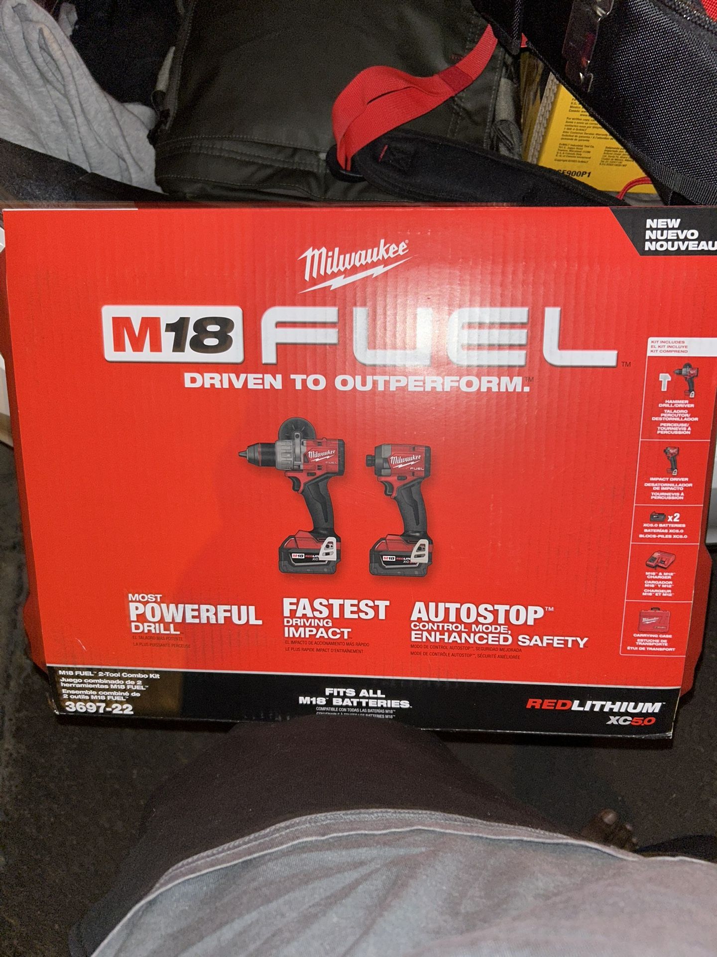 Hammer Drill/power Driver Set