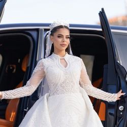 Wedding dress 2 piece