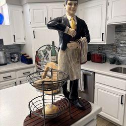 33” High Maître D For Plants/Fruit Baskets, Etc.