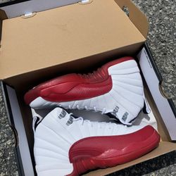 Jordan 12 Cherry 