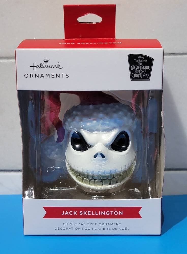 Hallmark Disney's Tim Burton's The Nightmare Before Christmas Jack Skellington Head Ornament
$8 (One Available)