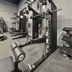 ALL IN ONE Half Rack Functional Trainer w Smith Machine - Starting at $3,500+tax!