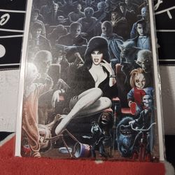 Metal Elvira Sign