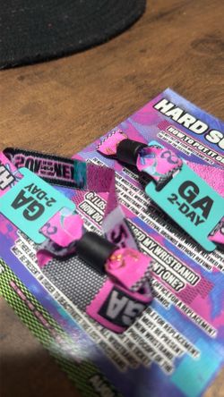 Hard summer tickets both days