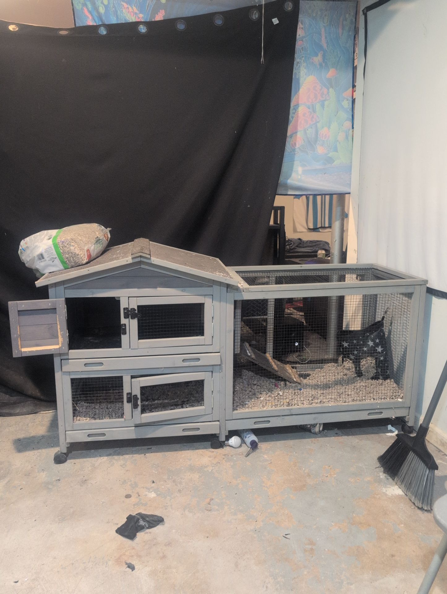 Guinea pig pen (other rodents too)