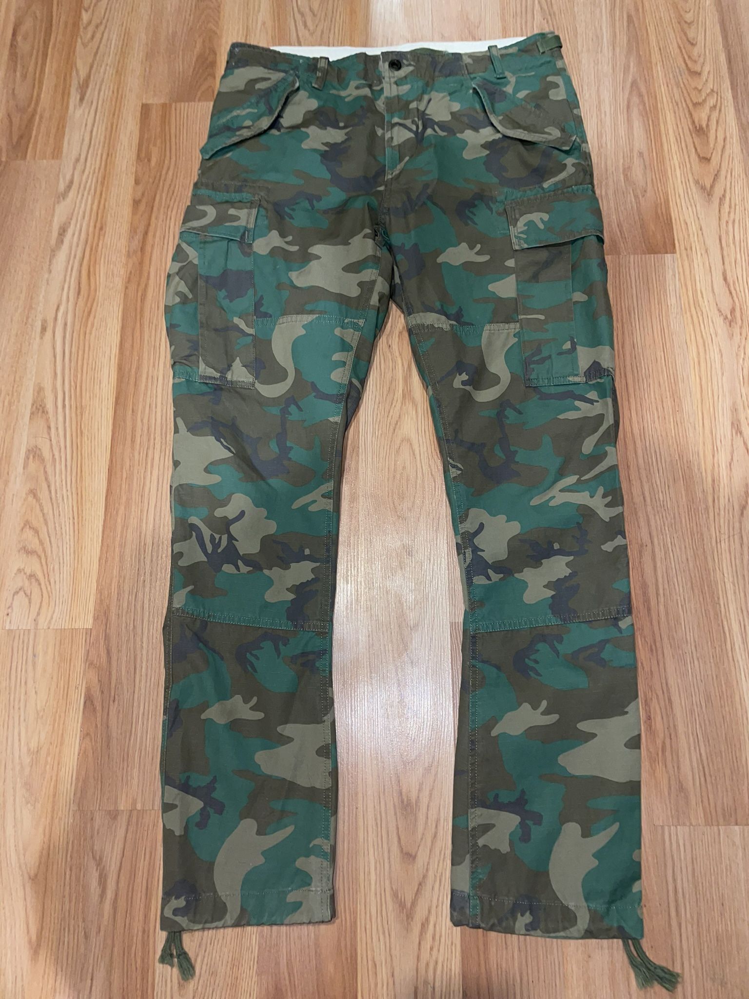 Vintage Polo camo cargo pants 