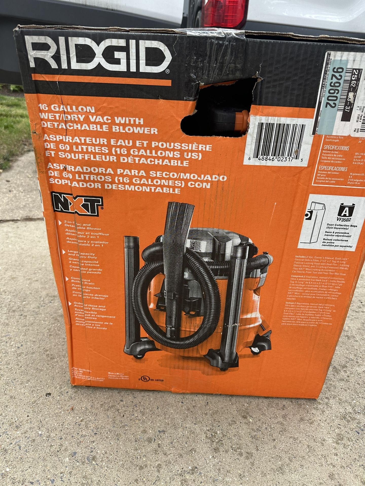 Shop vac ( Brand New In Box )