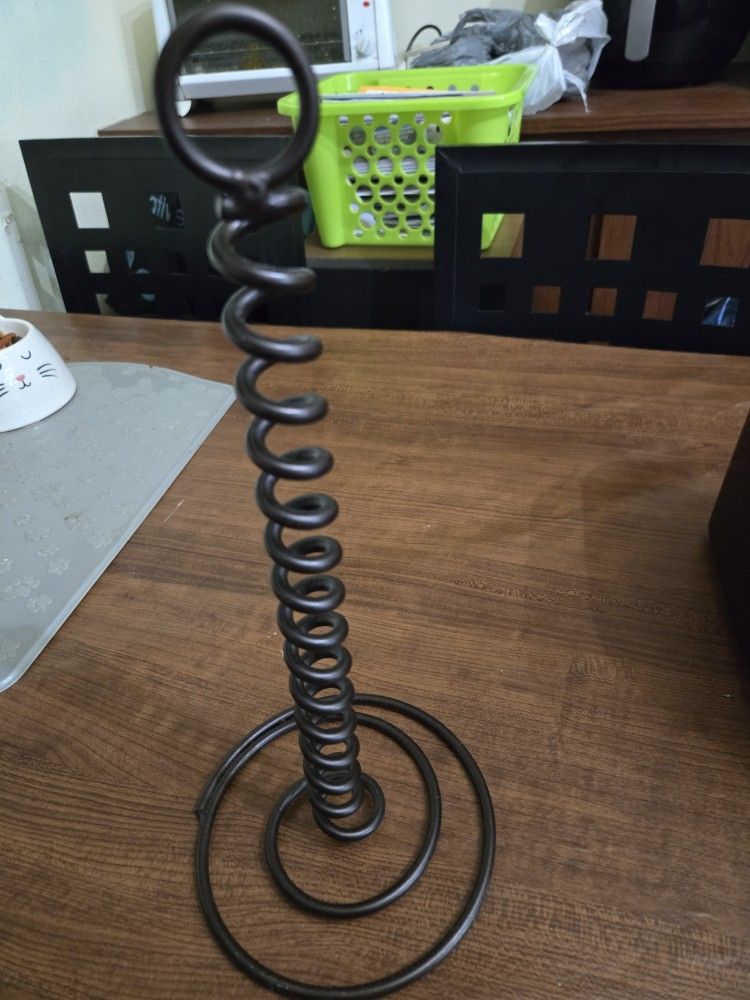 Paper Towel Holder Wrought Iron