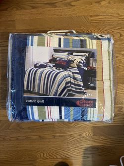 Choo Choo Cotton Quilt