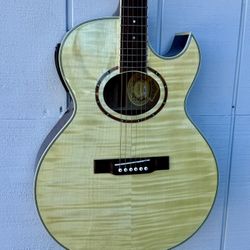 Brand New Washburn Festival Acoustic-Electric Guitar Blonde