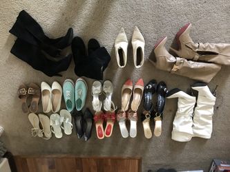 New and used shoes