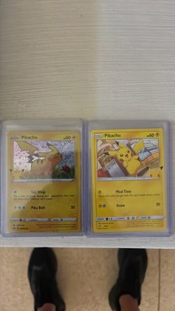 Pokemon pikachu 25th Anniversary promos