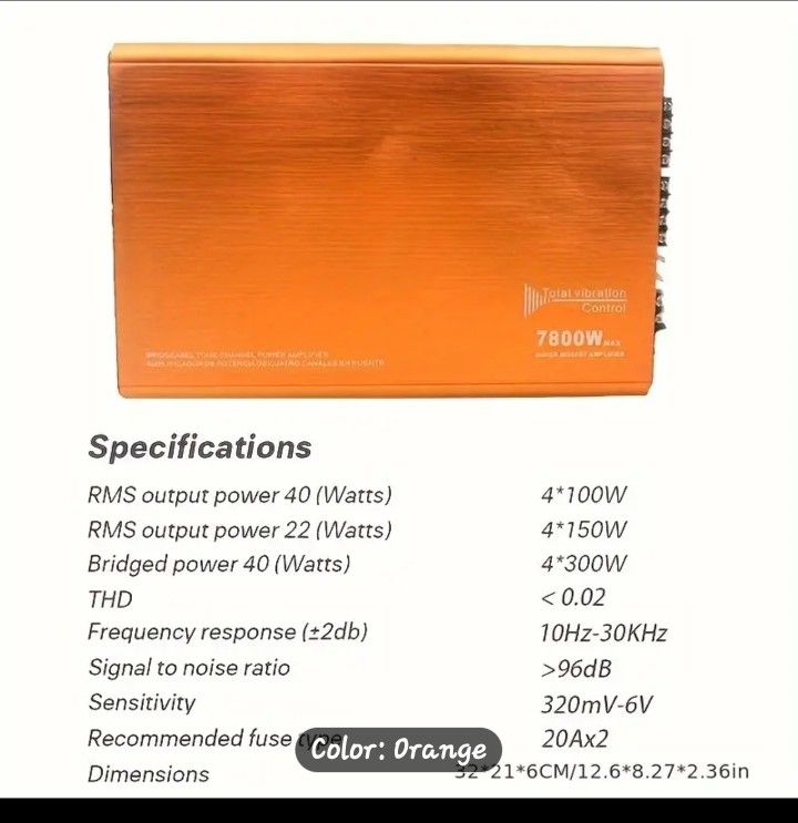 Brand New Amp Never Used