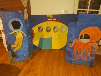 Sea Party photo props