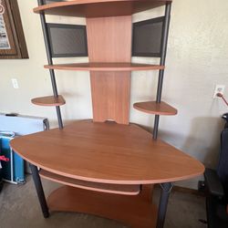 Office Desk With Keyboard Drawer