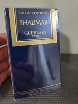 Shalimar Guerlain Paris Women's Fragrance 75ml. Brand New Sealed.