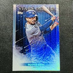 2022 Topps Baseball Mookie Betts Stars Of MLB Holofoil Insert
