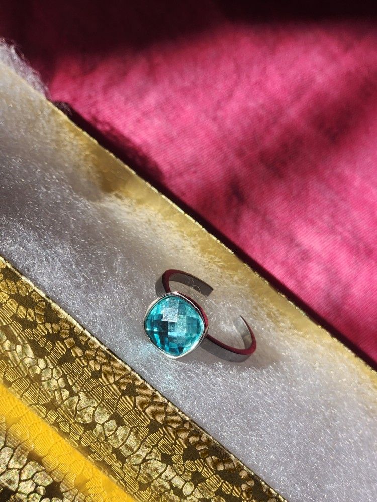 Aquamarine Ring Sz9-10