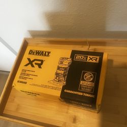 DEWALT XR 1/4-in Variable Speed Brushless Fixed Cordless Router