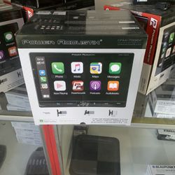 Power Acoustic Car Audio . 10.6 Inch Double Din Car Stereo Apple Car Play . New 