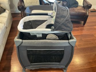 Pamo Babe Nursery/ Playard New In Box / Gray NEW IN BOX (40”x28”) 