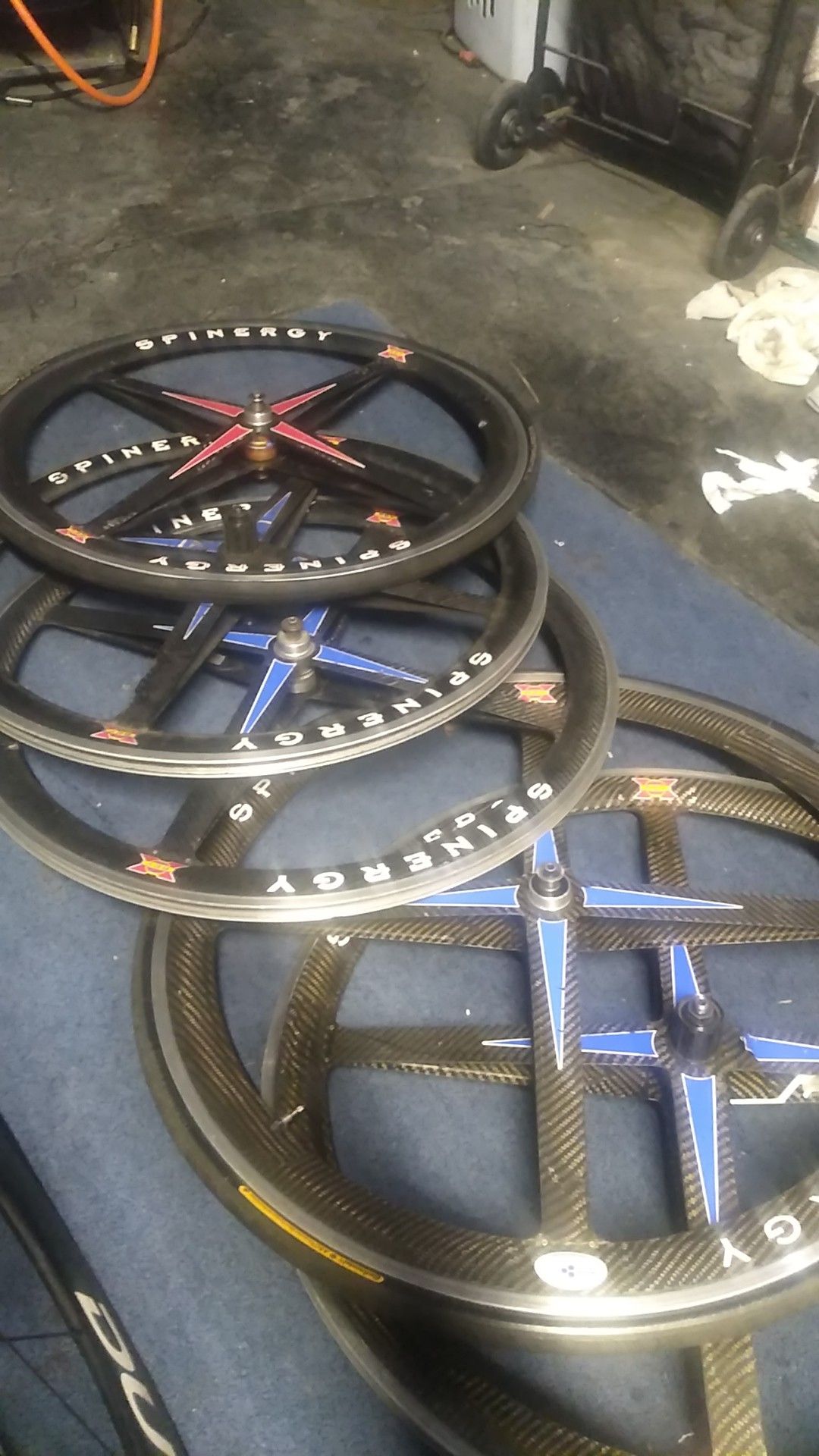 Spinergy revx carbon fiber wheels