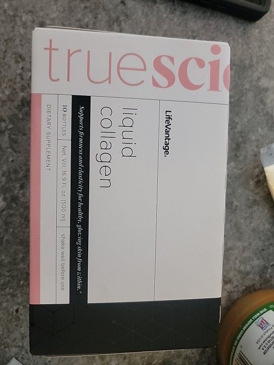 TrueScience Liquid Collagen for Glowing Skin - Collagen Activation & Replenishment Blend - Supports The Appearance of Firmer Looking Skin - 10 Bottles