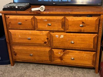 Wooden dresser