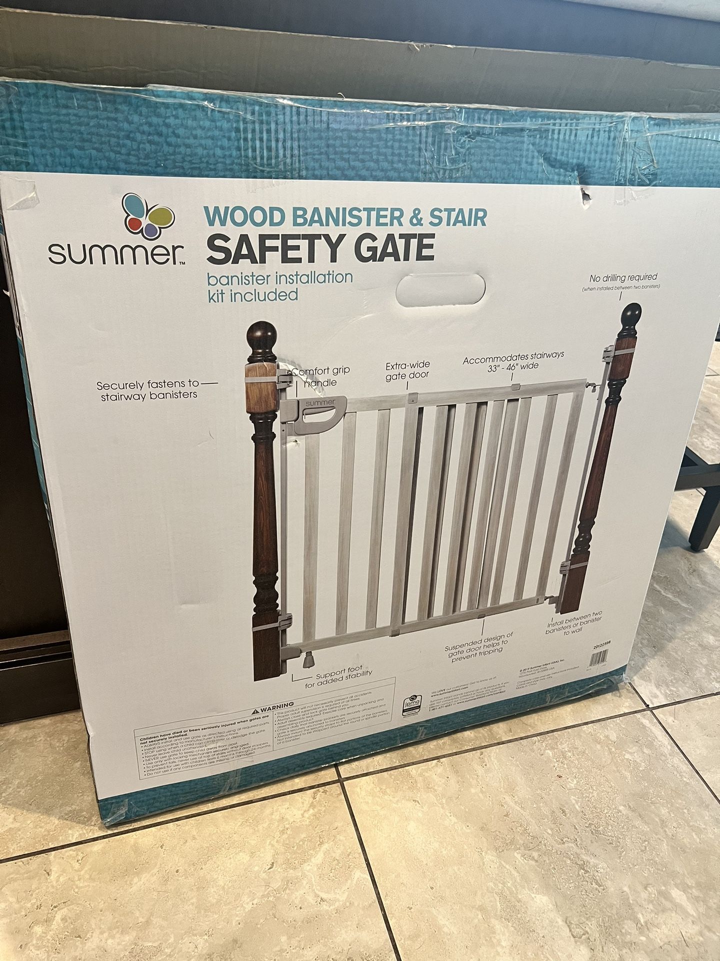 Summer Infant Wood Banister & Stair Gate