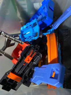 Hot Wheels Track Set Lot with Parts