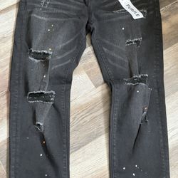 Purple Brand Jeans Flared Size 38