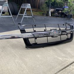 03-07 SILVERADO CLASSIC GRILL OEM BLACK
