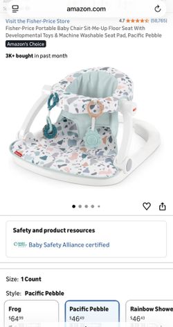 Fisher-Price Portable Baby Chair Sit-Me-Up Floor Seat